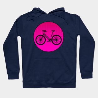 PINK Polka Dots Bike Hoodie